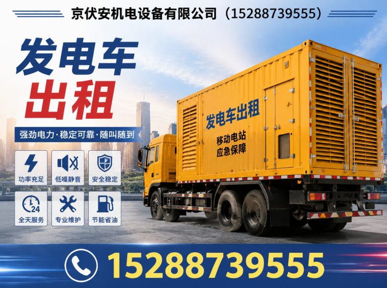 开封发电机租赁展示图